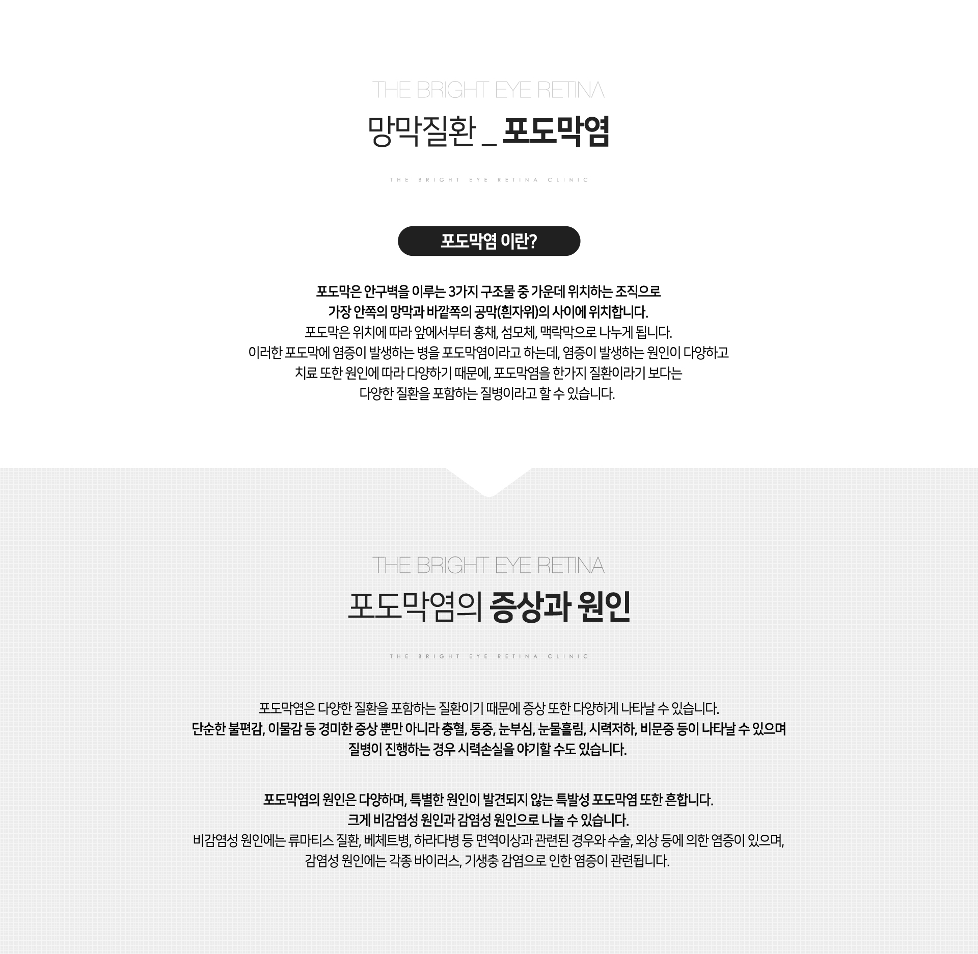 포도막염
